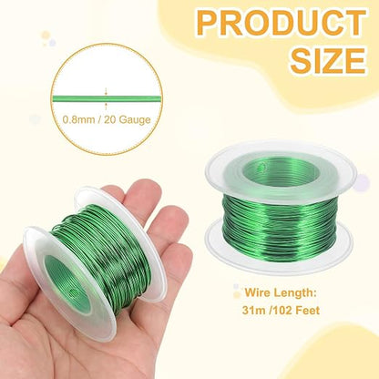uxcell 20 Gauge / 0.8mm Anodized Aluminum Wire - Image 2