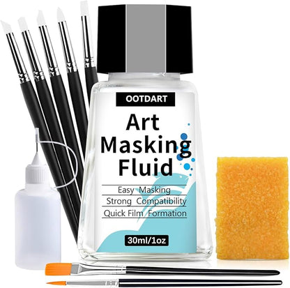 Watercolor Masking Fluid, Liquid Masking by Unknown