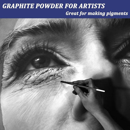 1.1 LBS Microfine Pure Graphite Powder, 3000 Grit Powdered Graphite, Dry - Image 6
