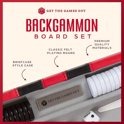 Get The Games Out Top Backgammon Set - Image 2