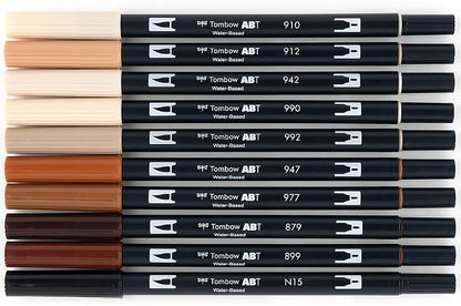 Tombow 56170 Dual Brush Pen Art Markers, Brush and Fine Tip Markers - Image 2