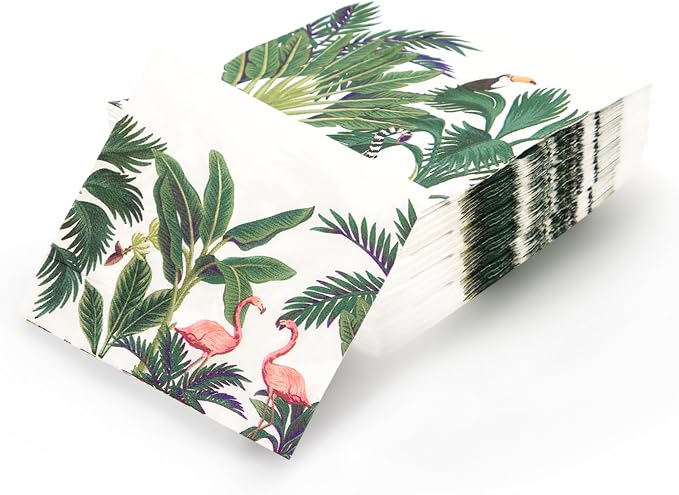 80-Pack Napkins Disposable Paper Towel Cocktail Dinner Party Decoration - Image 2