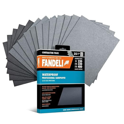Fandeli | Waterproof Sandpaper | by FandeliUSA