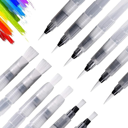 UPINS 18 Piece Water Color Brush Pen Set, Watercolor Paint Pens by UPINS