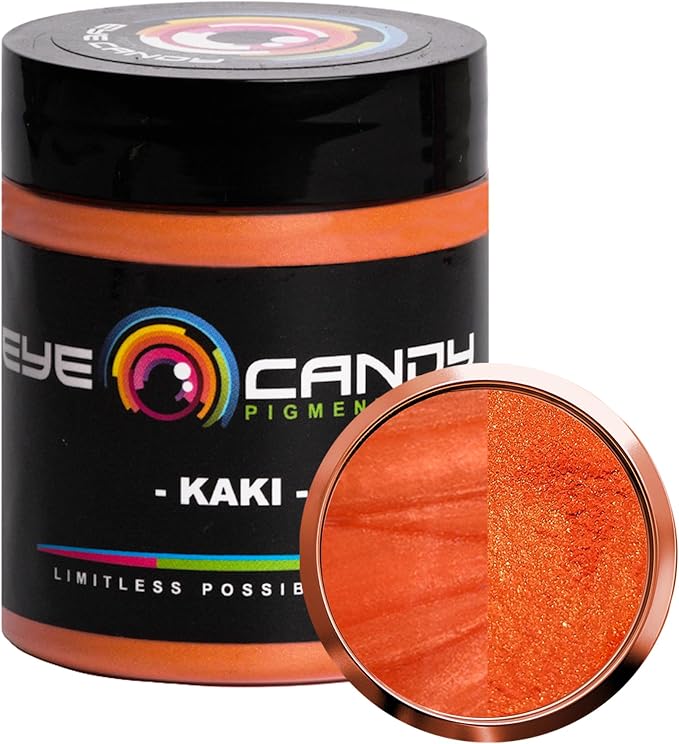 Eye Candy Pigments Premium Orange Mica Powder by EyeCandyPigments