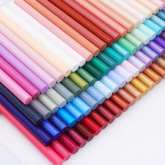 Pale Blue Wax Seal Sticks, HOSEALING Glue Gun Sticks - Image 7