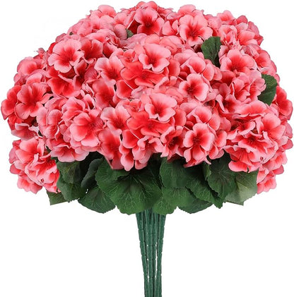 Hananona Artificial Geranium Flowers - Image 8