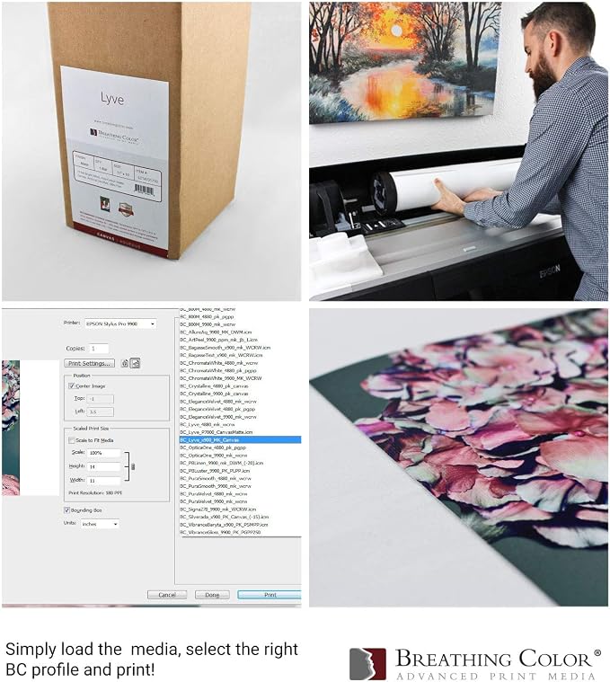 Premium Lyve Matte Canvas Paper Perfect - Image 3