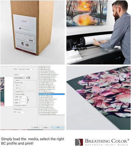 Premium Lyve Matte Canvas Sheets Professionals choice - Image 3