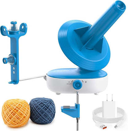 Caydo Electric Yarn Winder Pro, 10oz Large Automatic Ball Winder by Caydo