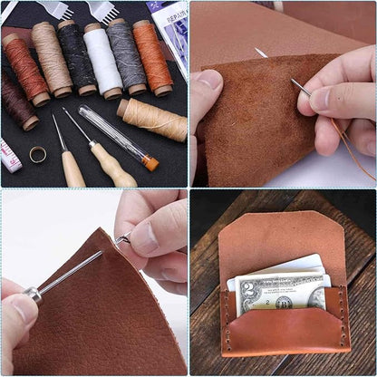 Cridoz 35 Pcs Leather Pouch Kit - Image 5