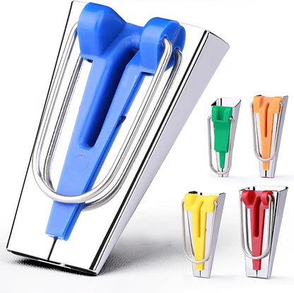 Jeimier 5 Sizes Bias Tape Makers, Upgraded Bias Binding Tape Making Tool by Jeimier