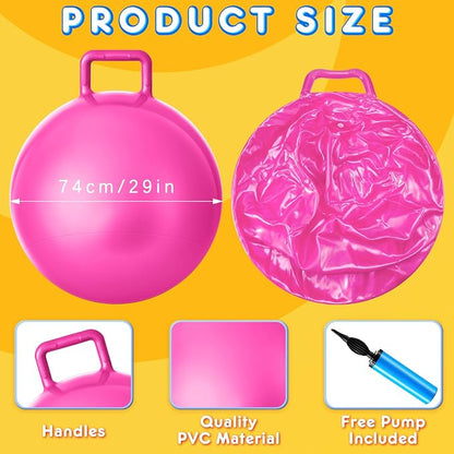 Lewtemi 3 Pcs 29 Inch Bouncing Ball - Image 2