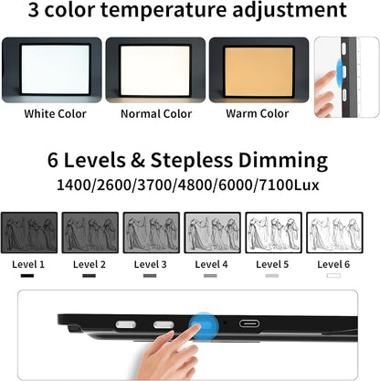 TOHETO Rechargeable A4 Light Board - Image 3