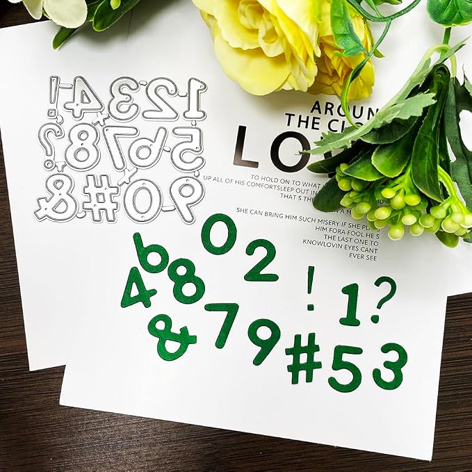 Letters and Number Metal Cutting Dies - Image 3