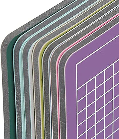 4Pieces Mini Cutting Pad Self Healing Craft Mat Small Sewing Cutting Mat - Image 6