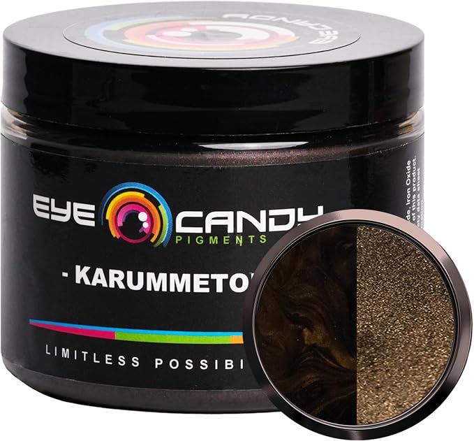Eye Candy Premium Mica Powder Pigment “Karummetou” Multipurpose DIY Arts and by EyeCandyPigments