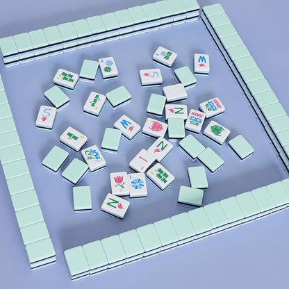 American Mahjong Tile Set with160 Acrylic 4 Layer Engraved Mahjong Tiles - Image 7
