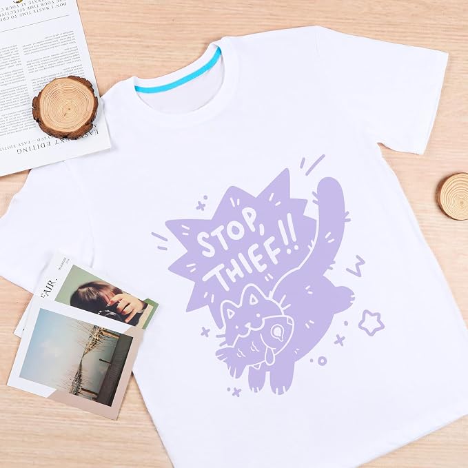 HTVRONT Light Purple Heat Transfer Vinyl Bundle - Image 5