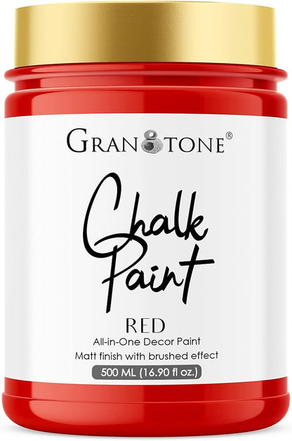 GRANOTONE Chalk Paint for Furniture, Matt-Finish Water-Based Acrylic Paint for by GRANOTONE