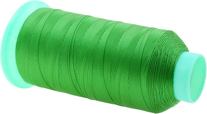 Mandala Crafts Bonded Nylon Thread Green Heavy Duty Sewing Threads - Image 2