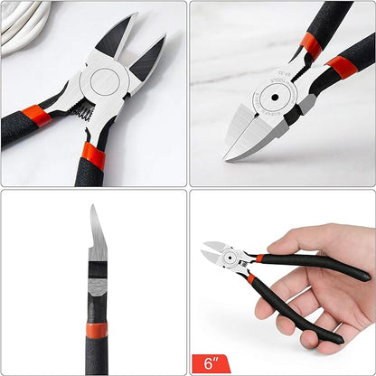 BOENFU Wire Snips Floral Wire Cutter Jewelry Wire Snippers 6 Inches 2 Pack - Image 6