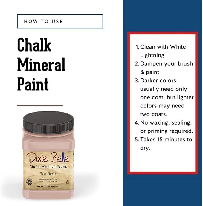 Dixie Belle Paint Company Chalk Finish Furniture Paint - Image 3