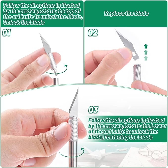 Anezus Exacto Knife with Hobby Mat - Image 5