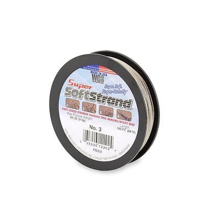 Super Softstrand, Vinyl-Coated Stranded Stainless Steel Picture Wrapping Wire by WCS