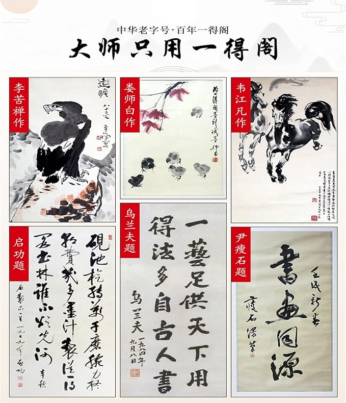 MEGREZ Yidege Practice Ink Chinese Brush Ink Sumi Ink - Image 7