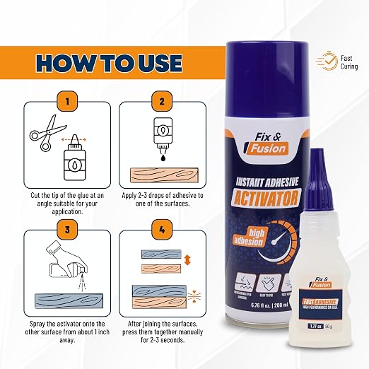 FIX & FUSION Ca Super Glue - Image 2