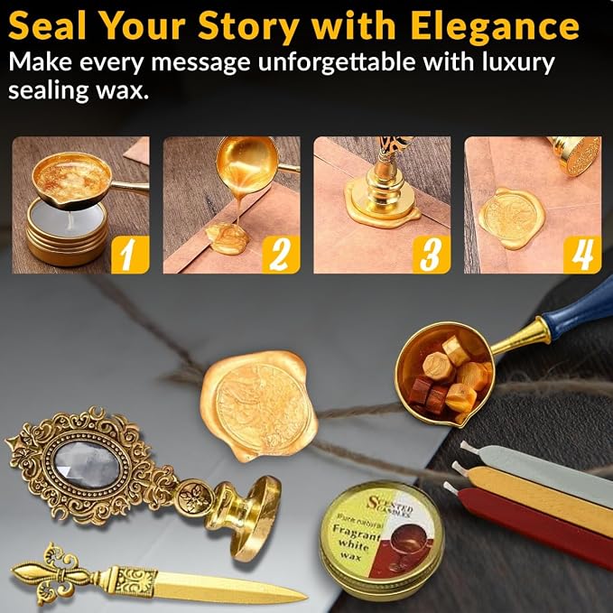 CASA BRAVA Vintage Calligraphy Set - Image 6