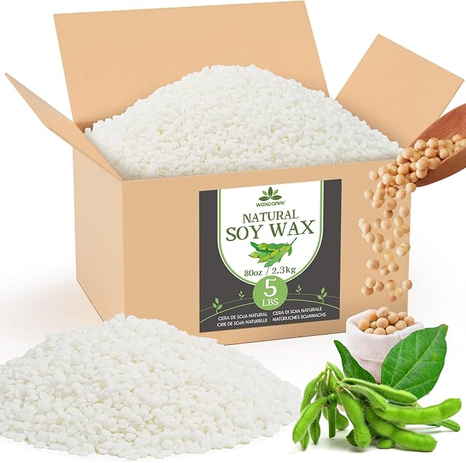Soy Wax, Waxcanpy Natural Soy Wax by Waxcanpy
