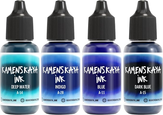 Alcohol Ink Set by Kamenskaya
