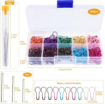 Stitch Markers, Metal Stitch Markers - Image 2