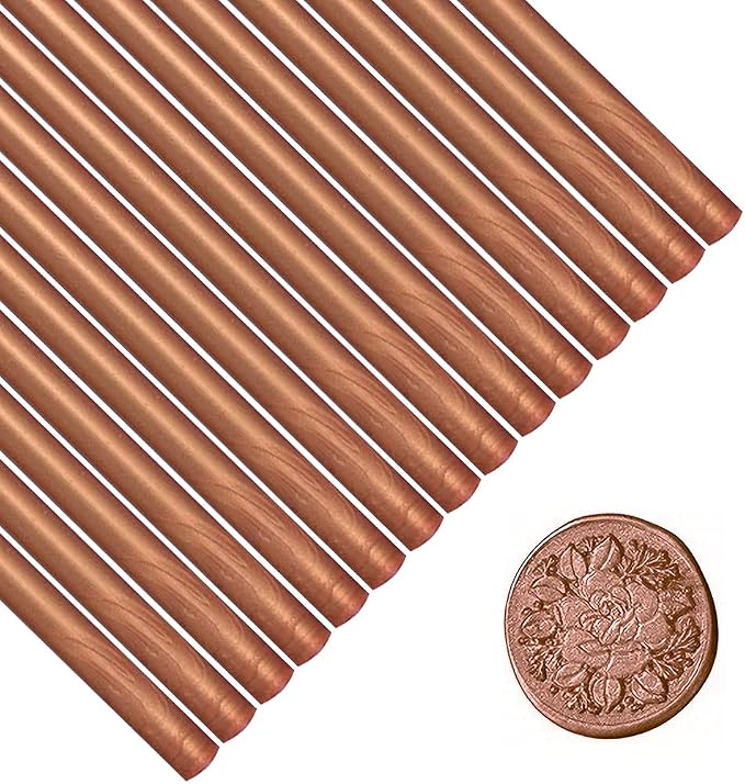 Wax Seal Sticks, Afobby 15 Pieces Glue Gun Sealing Wax Sticks by Afobby