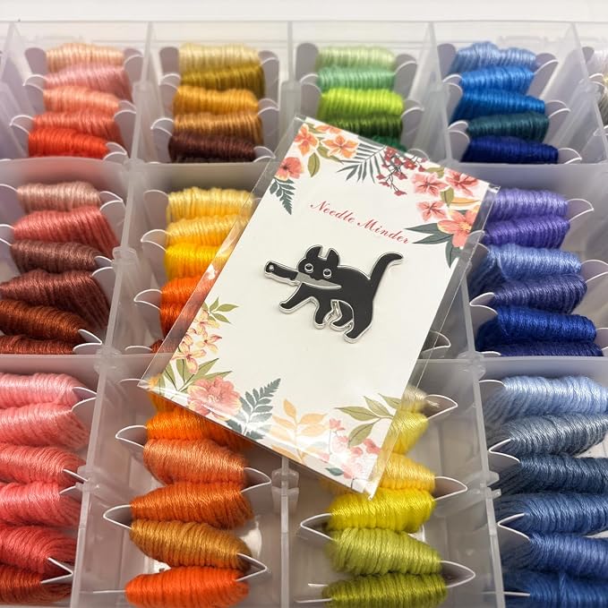 Black Cat Magnetic Needle Minder - Image 3
