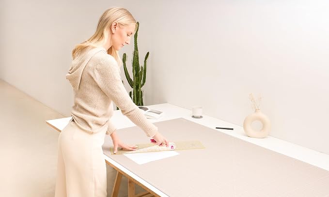 Elan Cutting Mat 36x72 Black & Taupe, Extra Large Self Healing Cutting Mat 36 x - Image 6
