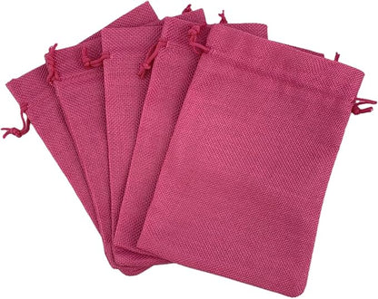Palmhomee Pack of 25 Burlap Gift Bags - Image 4