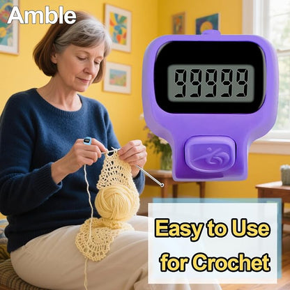 Amble Clicker Counter, Tally Counter, 6 Pack Electronic Finger Clicker - Image 6