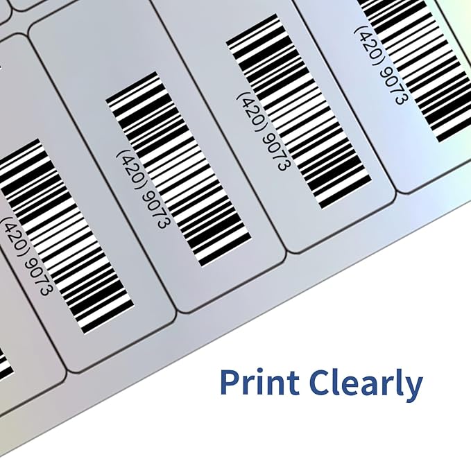STARLIBOO 1" x 2-5/8" Address Labels- Holographic Color Stickers - Image 6