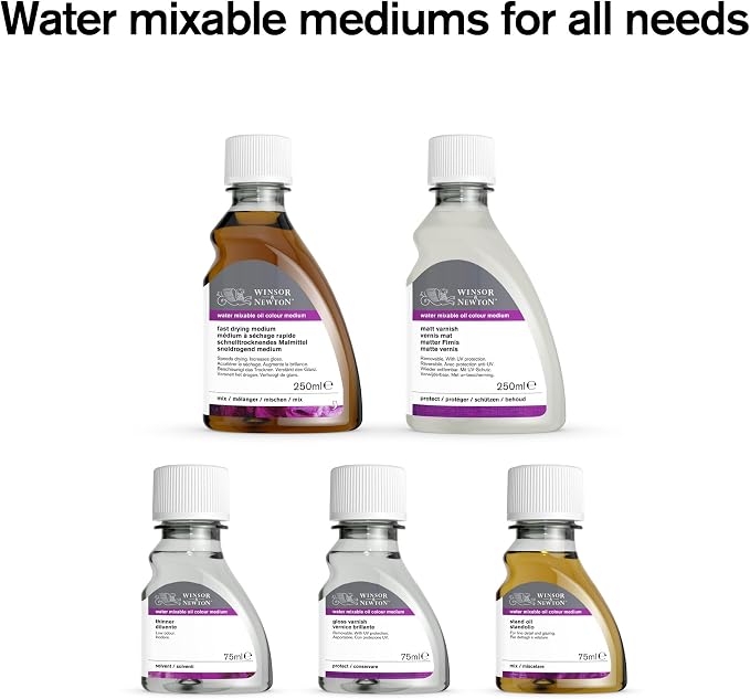 Winsor & Newton Artisan Linseed Oil, 75ml bottle - Image 7