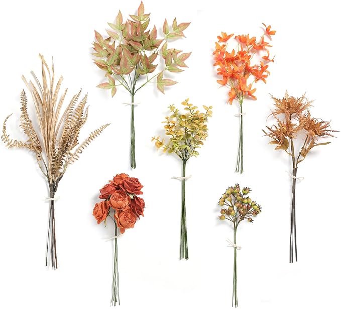 Serra Flora Artificial Greenery Stems Box Set, by SerraFlora