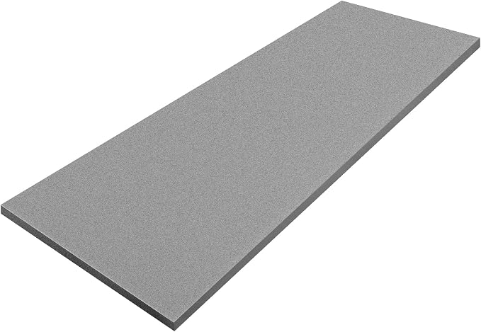 Amylove Polyurethane Foam 24" x 72" High Density Cushion Upholstery Foam Sheet by Amylove