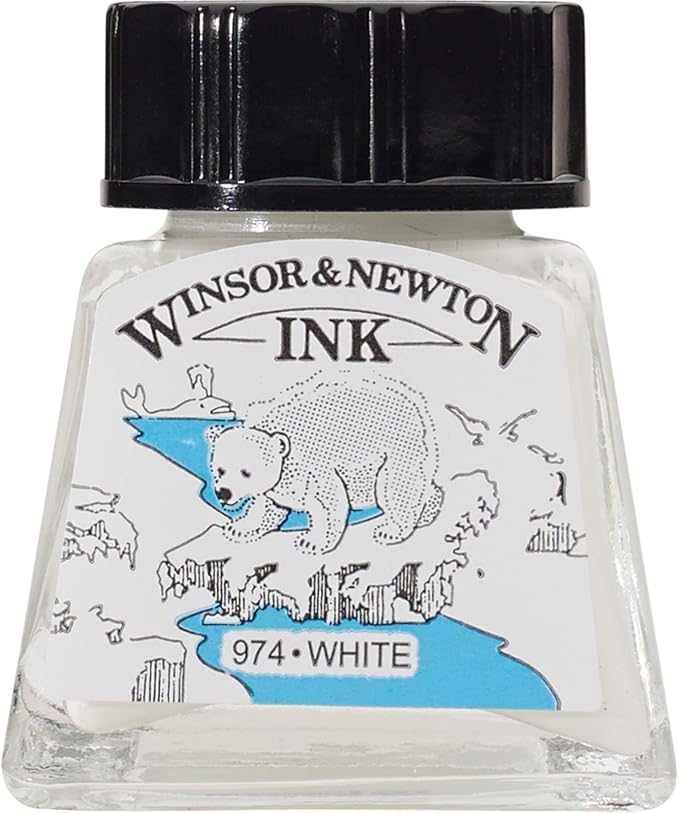 Winsor & Newton Drawing Ink, 14ml Bottle by WinsorNewton