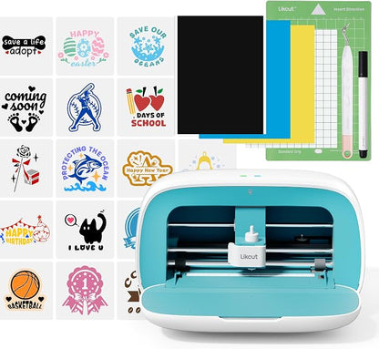 Likcut Vinyl Cutter Machine, Smart Sticker Maker Glee S501 by CreateDIYCraftyFunwithLikcut