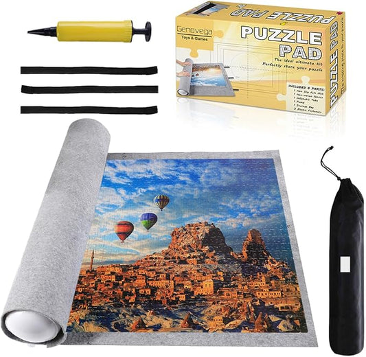 Jigsaw Puzzle Mat Roll Up by genovega
