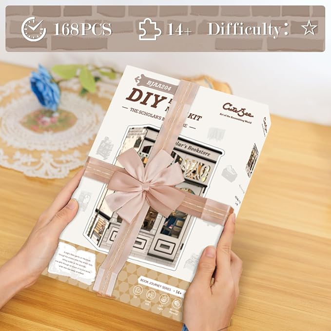 CUTEBEE Book Nook Kit - Image 6