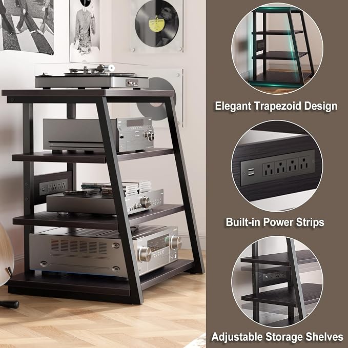 Armocity 4-Tier AV Media Stand - Image 5