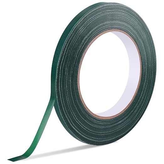 GLAMFIELDS Floral Tape Green, Flower Wrap Adhesive Waterproof Tape by GLAMFIELDS